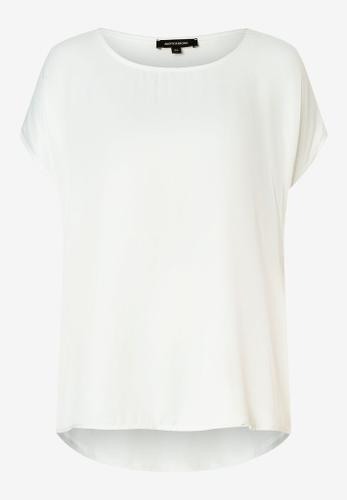 Shirt mit Satinfront ecru 38