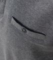 Polo-Shirt Langarm gestreift 3XL - Blau