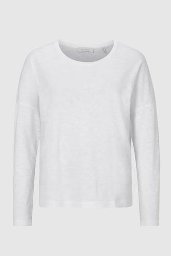 Organic Heavy Jersey Longsleeve Weiß S