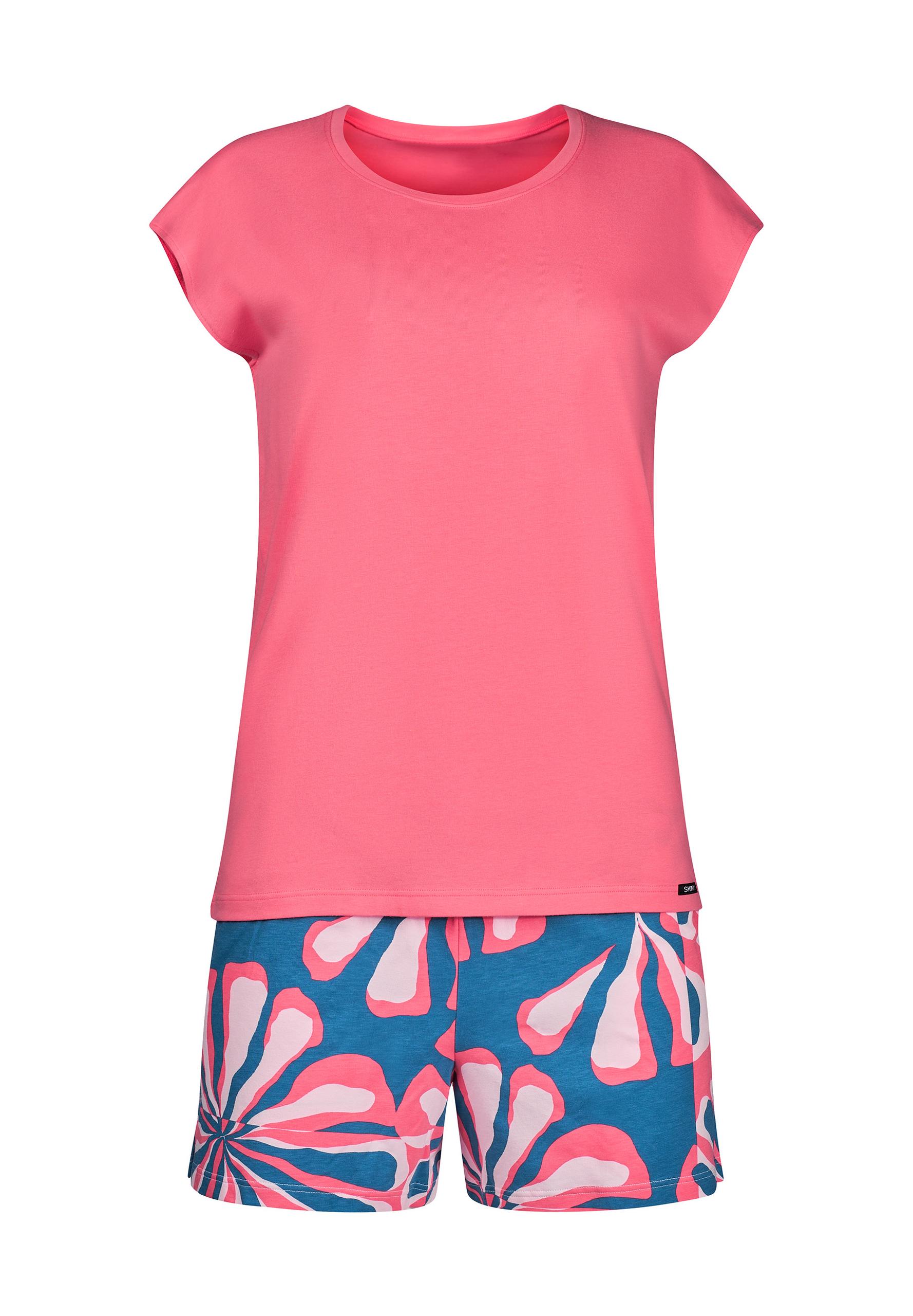 SKINY Damen Pyjama kurz Night In SKINY 03 40 - Future Coral