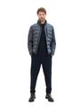 Hybrid Jacke mit Stehkragen XXXL Regular Fit - Stormy Teal