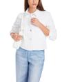 Jeansjacke "Rethink Together" Weiß 44