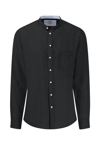 Premium Linen, Stand-Up, 1/1 Schwarz 3XL