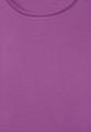 T-Shirt in Unifarbe L - Iced Violet