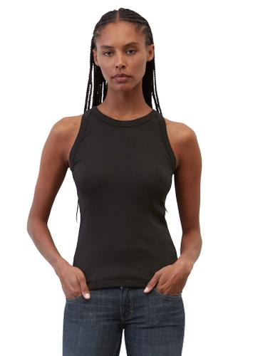 Tanktop regular Schwarz S
