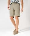 Style Balu 54 Bermudahose, Herrenhose, Schräge Stecktaschen, Leistengesäßtaschen, Gummibund, Verdeckter Reißverschluss, Modern Fit, Normale Leibhöhe, Gerader Schnitt - Khaki