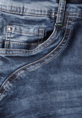 3/4 Jeans 26/3/4 Hosen - Mid Blue Used Wash