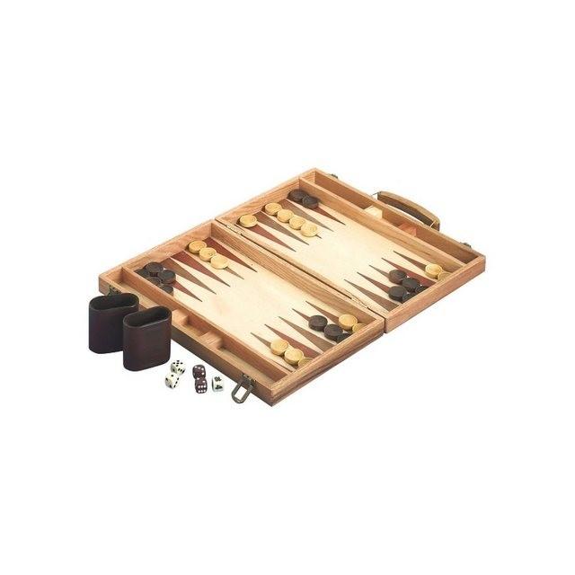 Natural Games Backgammon aus Holz