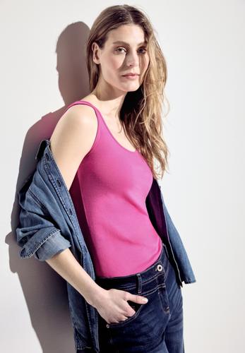 Basic Top in Unifarbe M - Bloomy Pink