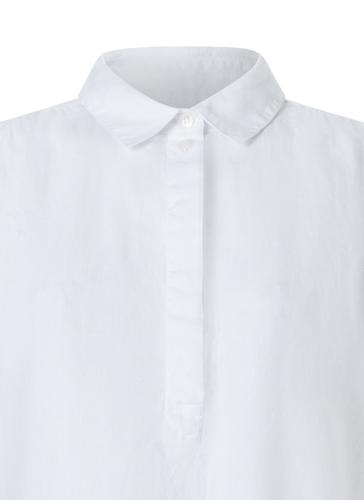 Bluse o. Arm Relaxed Fit - Pure White