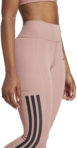 ADIDAS Damen Tight Optime 3-Streifen Full-Length XL in Blau