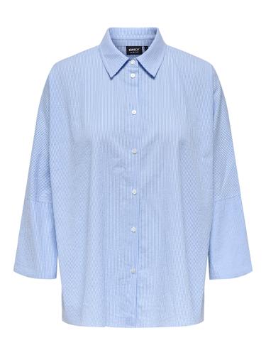 ONLAUGUSTA SHIRT WVN NOOS XL Locker geschnitten - Cloud Dancer