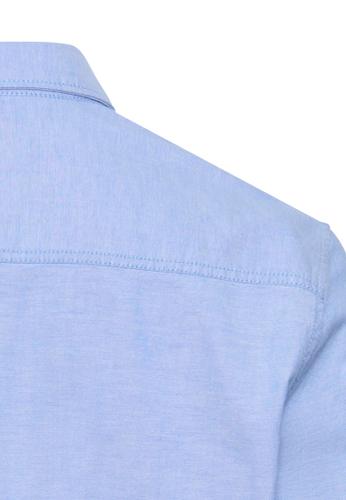 Oxford Hemd mit Button-Down-Kragen XL Regular Fit - Stormy Blue