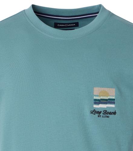 T-Shirt M Basic Circular Knit - Türkis
