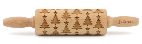 Folkroll Teigrolle klein 23cm - Christbaum