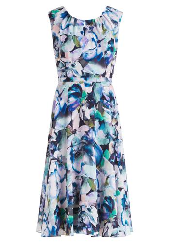 Cocktailkleid Blau 42