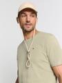 T-Shirt Crewneck Solid Basic L Regular Fit - Light Moss