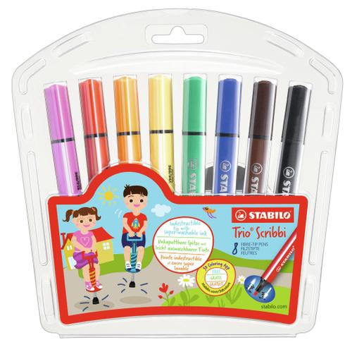 Stabilo TrioScribbi 8er Etui