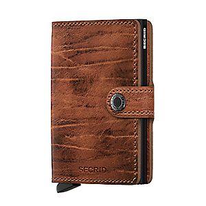 Secrid Kartenetui Portemannaie Miniwallet RFID Braun