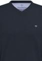 V-Neck Blau 3XL
