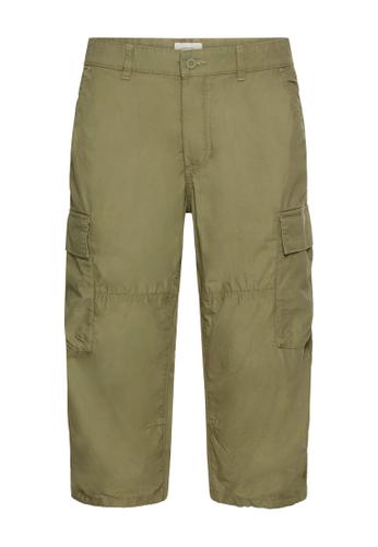 3/4 Cargo Shorts Regular Fit Grün 34IN