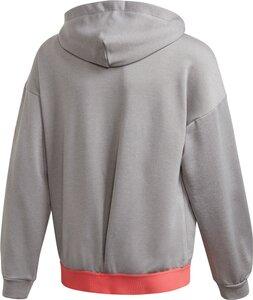 adidas Kinder UP2MV AEROREADY Loose Kapuzenjacke 128 in Grau