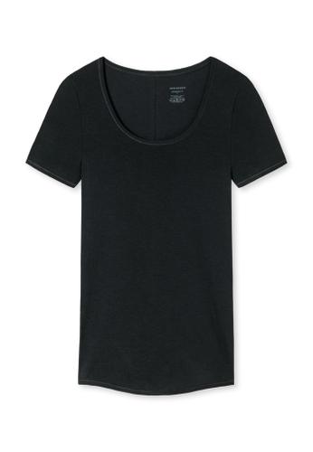 Shirt 1/2 Arm Schwarz M