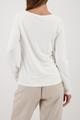 Langarmshirt mit Atelier-Druck 38 - Off-white