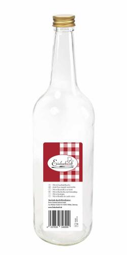 Gradhalsflasche 'Einkochwelt'