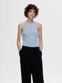 SLFANNA O-NECK STRIPED TANK TOP NOOS XS Slim Fit - Cashmere Blue