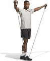 ADIDAS Herren Shirt TR-ES STRETCH T L in Grau
