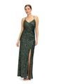 Abendkleid 38 Figurbetont - Dusty Slate