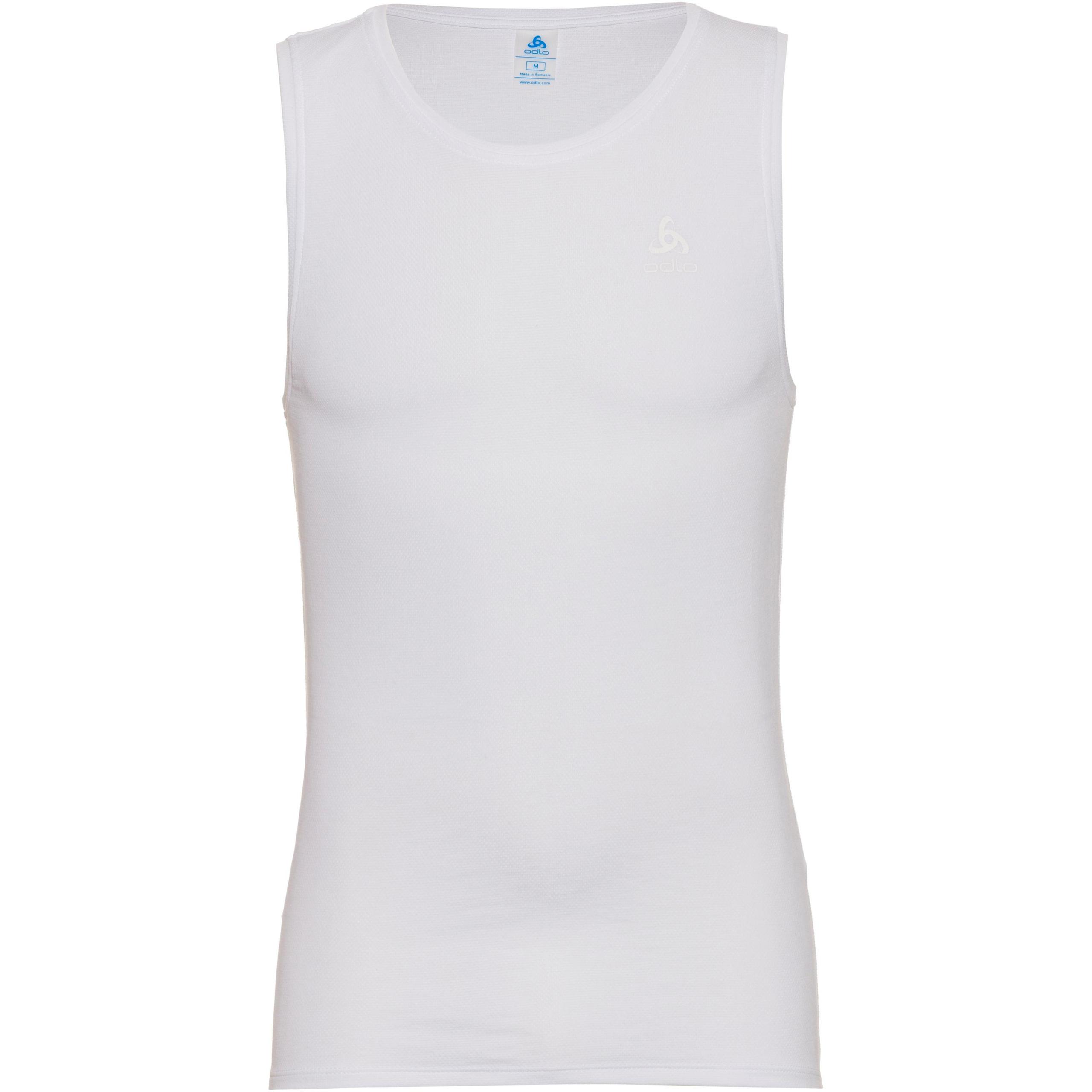 ODLO Herren Top BL TOP crew neck singlet ACTIVE F-DRY LI S in Weiß