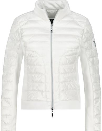Steppjacke mit Neopren 38 - Off-white