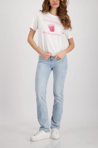 T-Shirt mit Print 46 - Off-white