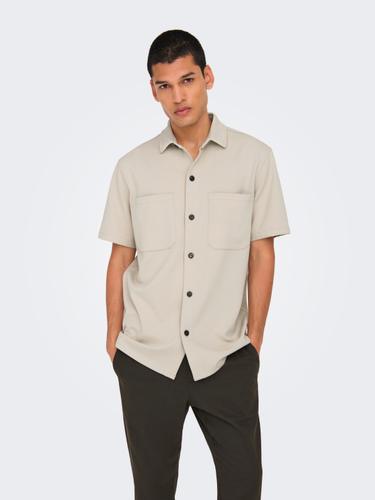 ONSNEWKODYL LIFE REG SS SHIRT NOOS L Normal geschnitten - Moonstruck