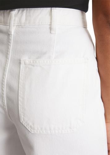 Culotte-Jeans Model Tolva wide 28 32 Wide Fit - White