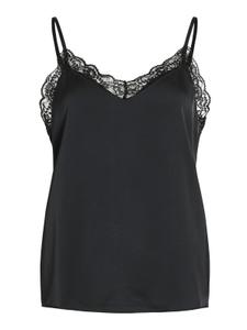 VIENNA RAVENNA LACE SINGLET - NOOS 36 Normal geschnitten - Black Beauty
