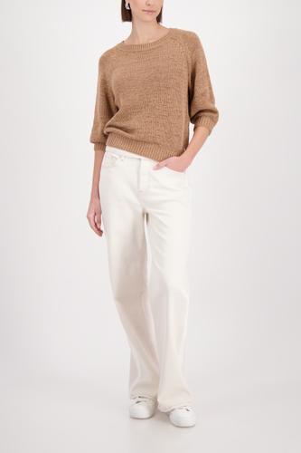 Pullover aus Bändchengarn 46 - Biscotti