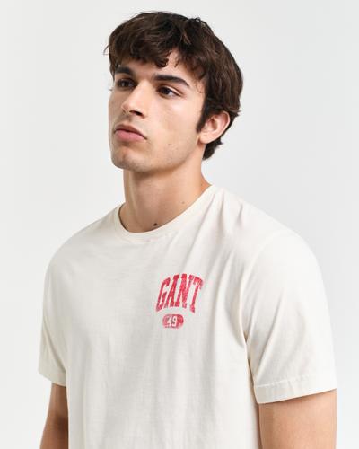GANT 49 Arch Graphic T-Shirt M - Cream