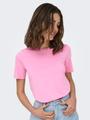 ONLONLY S/S TEE JRS NOOS XS Normal geschnitten - Sachet Pink