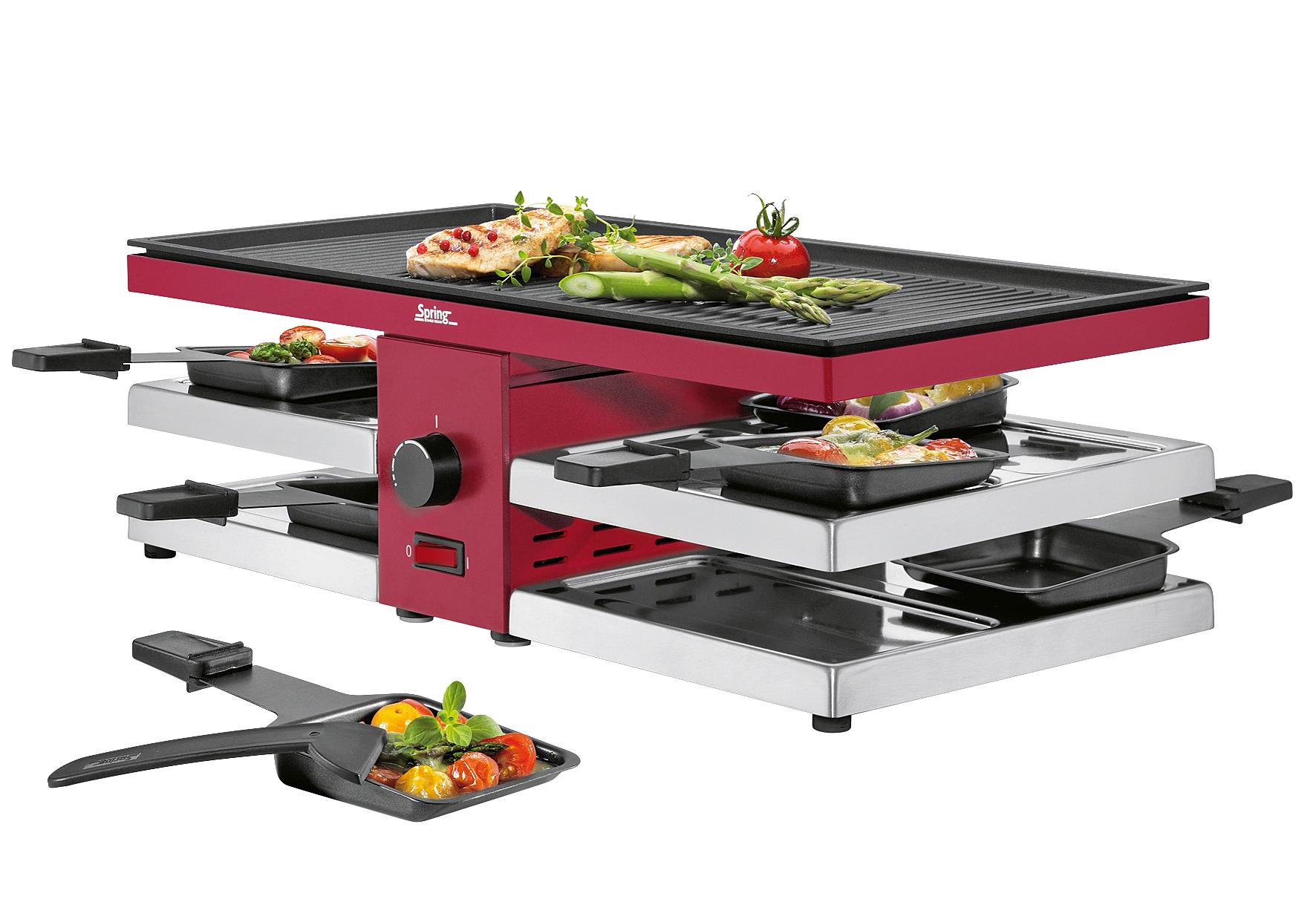 Raclette 8 FUN mit Aluplatte