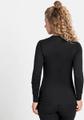 ODLO Damen Langarm Shirt BL TOP crew neck l/s ACTIVE WARM ECO XXL in Schwarz