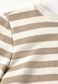 Gestreifter Sweater Beige 44