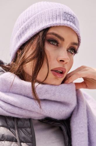 Mütze mit Patch OS - Soft Lilac