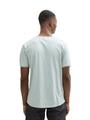 T-Shirt in Melange Optik XXL Regular Fit - Light Ice Blue