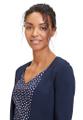 Strickbolero Blau S