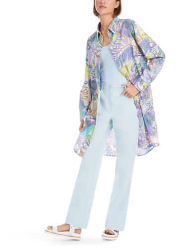 Bedrucktes Kleid "Rethink Together" 40 - Lavender Macaron