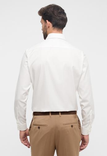 Cover Shirt Twill Langarm 48/Langarm - 65cm MODERN FIT - Beige