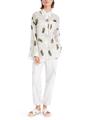 Bluse mit Ananas-Print 44 - White